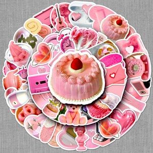 🀄️PINK-Sticker Bundle🀄️